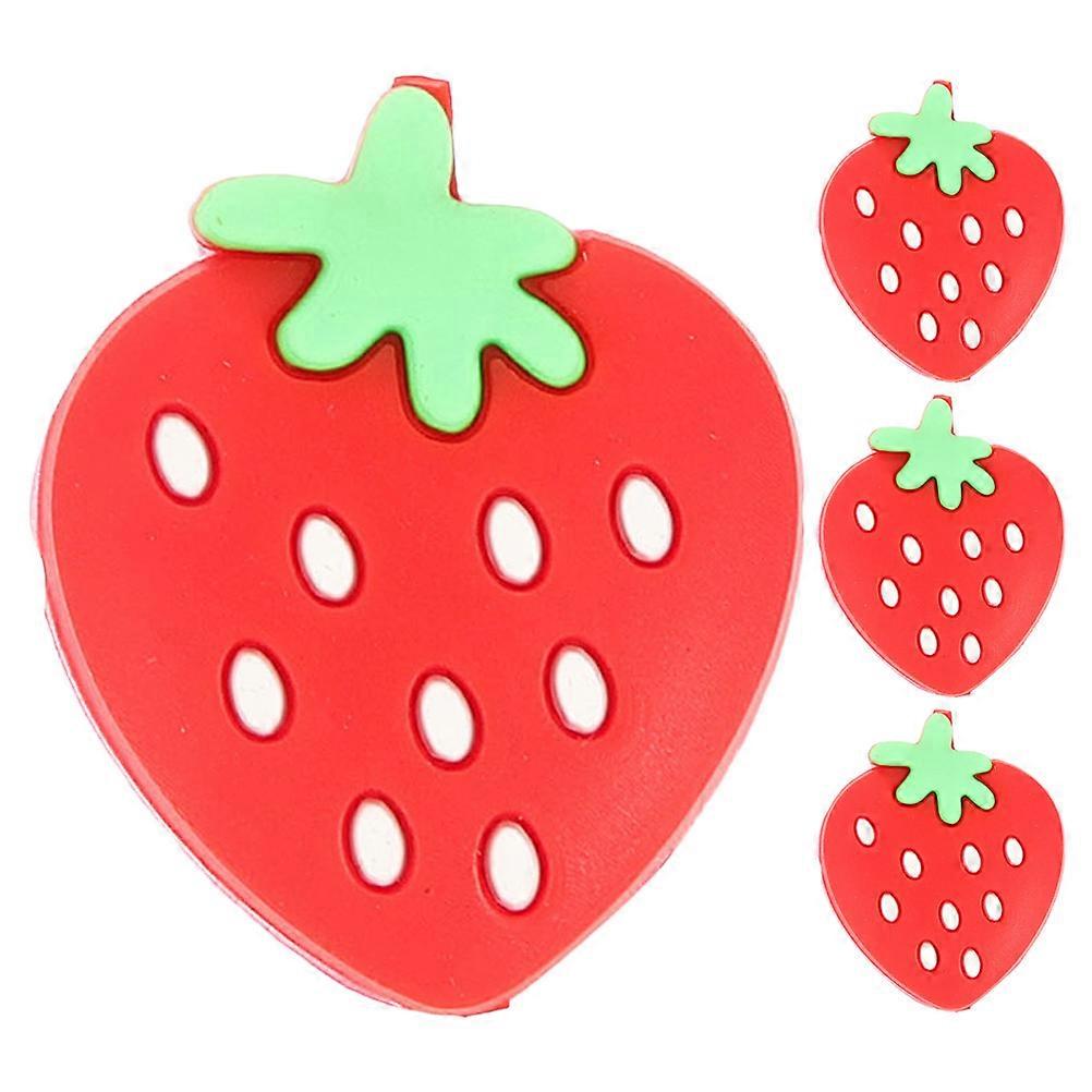 Red Tennis Racket Dampener Silicone Shock Absorber for 8Pcs Tennis Accessory