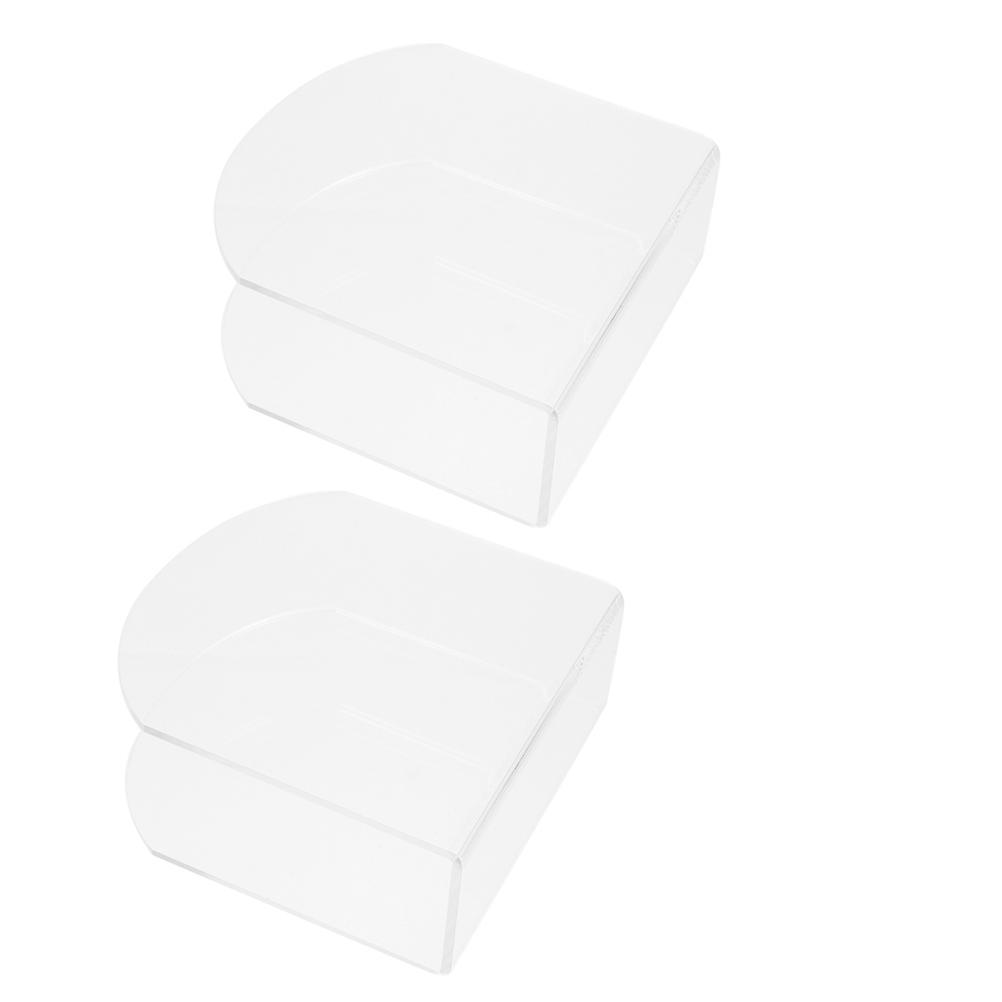 Acrylic Napkin Holder Clear for Cocktail Napkins 8Pcs Vertical Dispenser