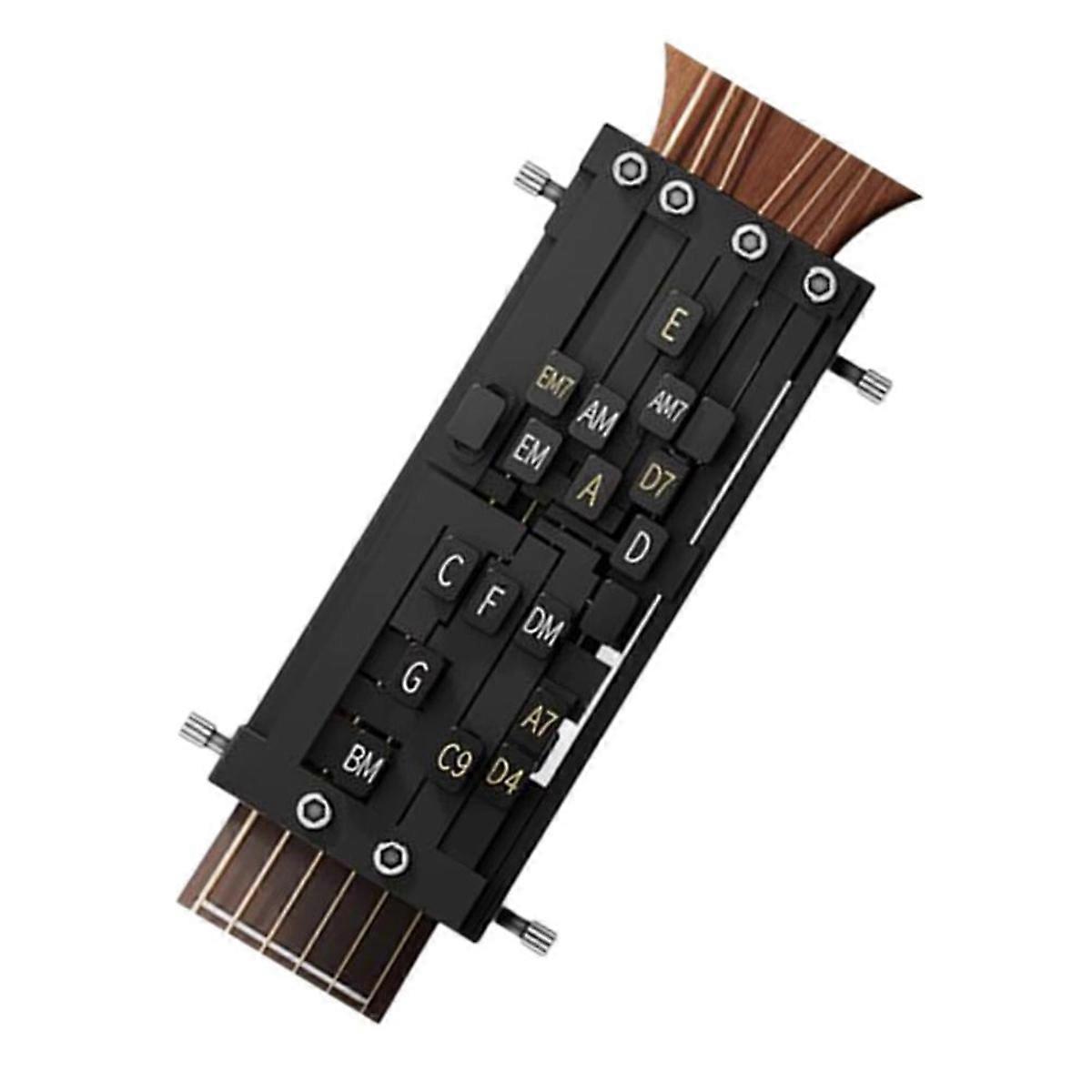 Guitar Chord Trainer for Beginners - Portable Practice Tool with Learning System for Guitar Chords and Scales