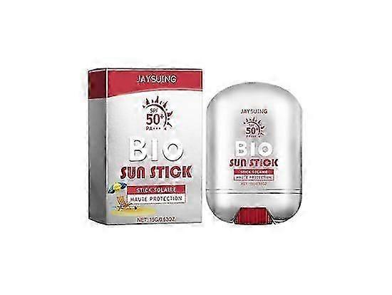 Bio Sun Stick, Protetor Solar Forte com Vitamina C para Manter a Umidade da Pele, Protetor Solar Profissional para Rosto e Corpo, Reduzir Vermelhidão Manchas Solares, Proteção Reparar a Pele