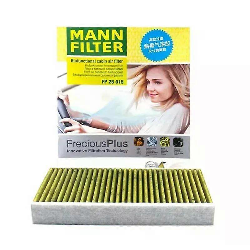 MANNFILTER FP25015 Cabin Air Filter For TESLA MOTORS Model 3 06.2018- Model Y 01.2021- 110768100A 110768100B 110768100C