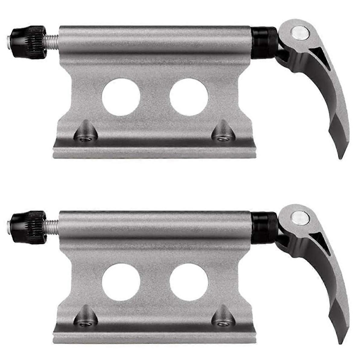 2X Bicycle Fork Mount Bike Block Fork Mount Front Wheel Fork Fixing Holder Cycling Fork Rack Accesso