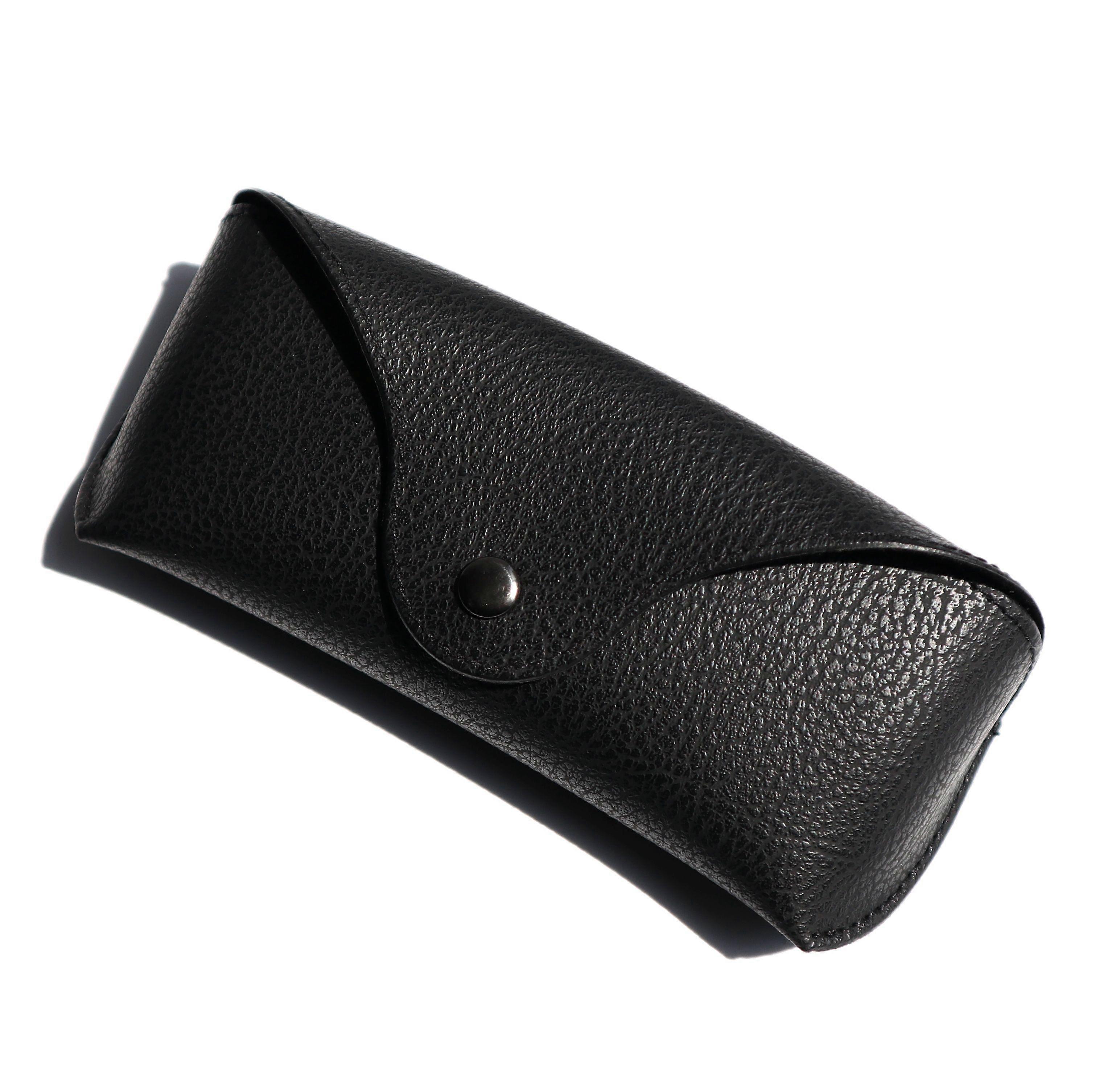 High quality sunglasses case soft leather glasses case