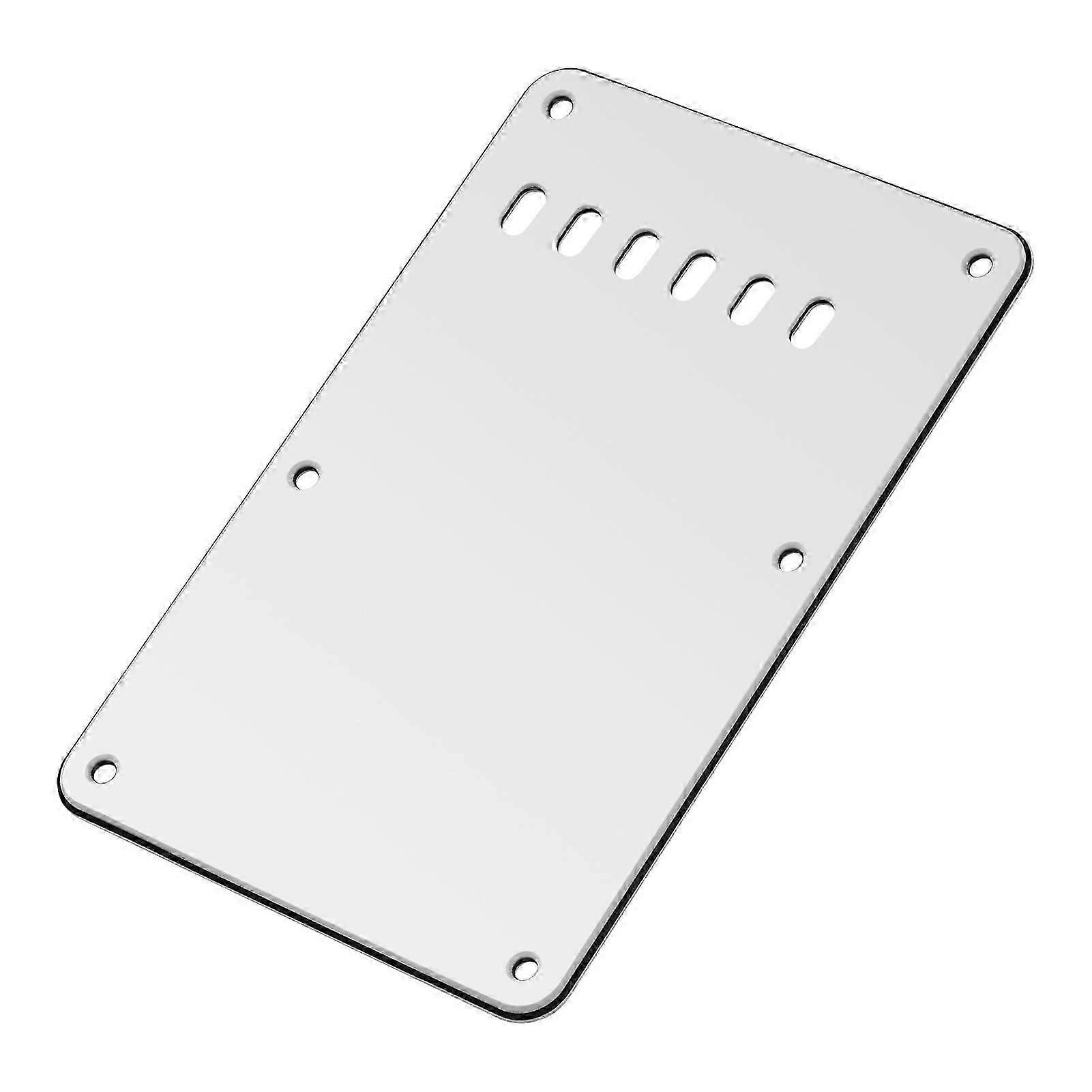 STエレキギターのための6穴3プライギターバックプレートトレモロバックカバー交換