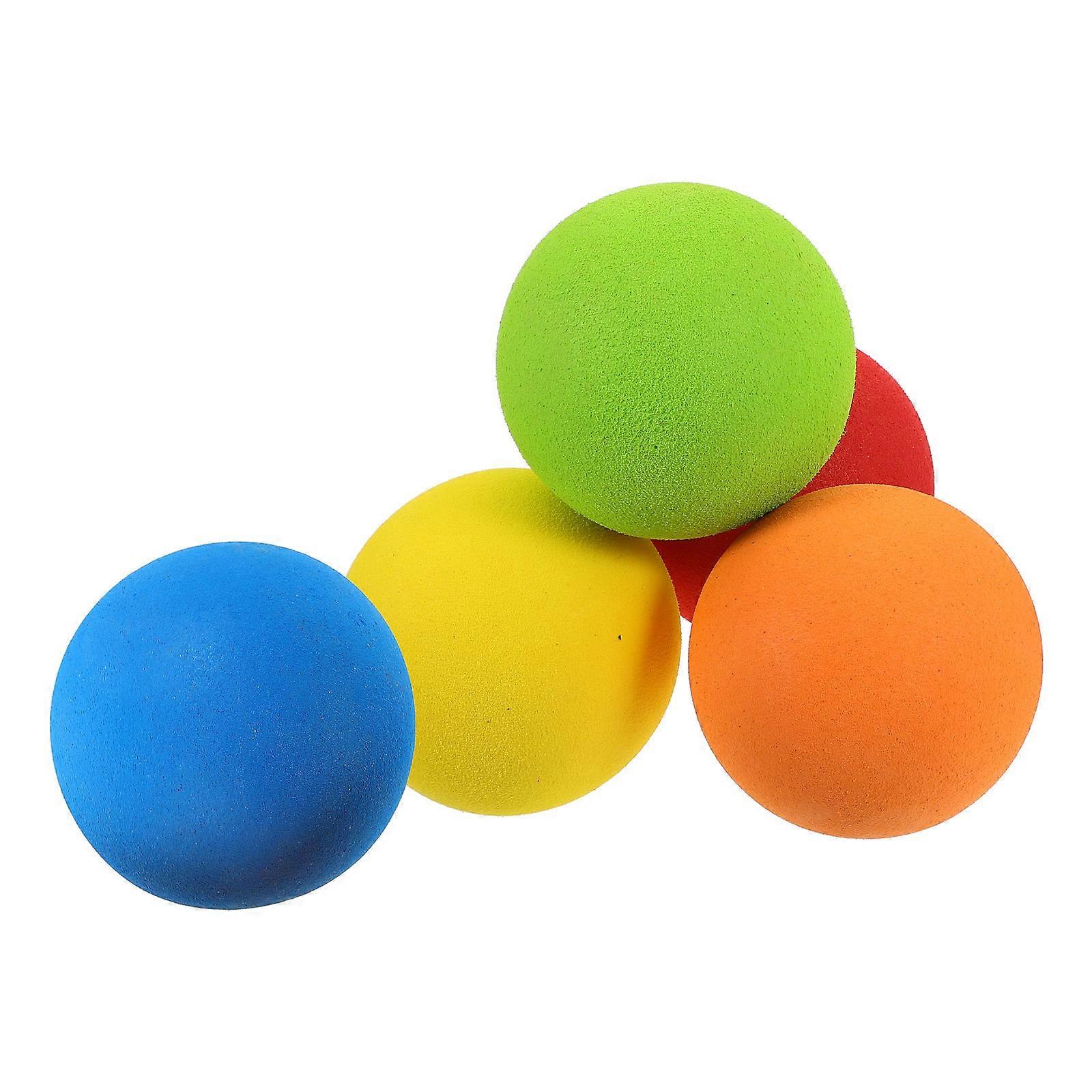 Colored Golfing Practice Balls Eva Durable for Training 5Pcs Set