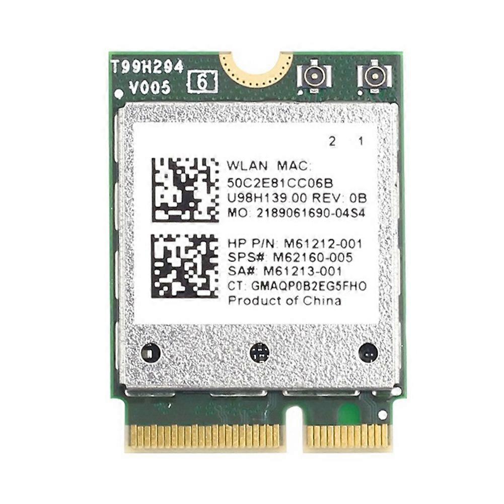 QCNFA765 WIFI 6E Wireless Network Card 2.4G/5G/6G 5374Mbps Bluetooth 5.3 WiFi Card M.2 NGFF Module for Win10 Win11