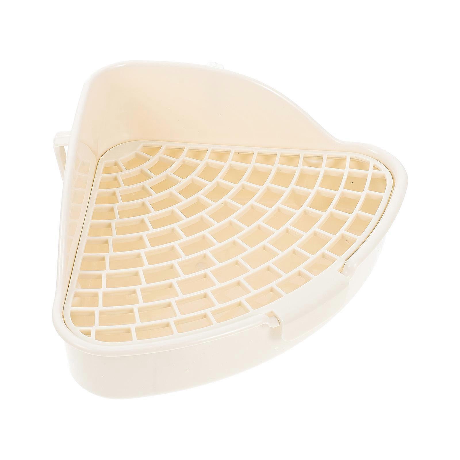 Small Animals Litter Box Plastic Rabbit Training Potty 2Pcs Pack