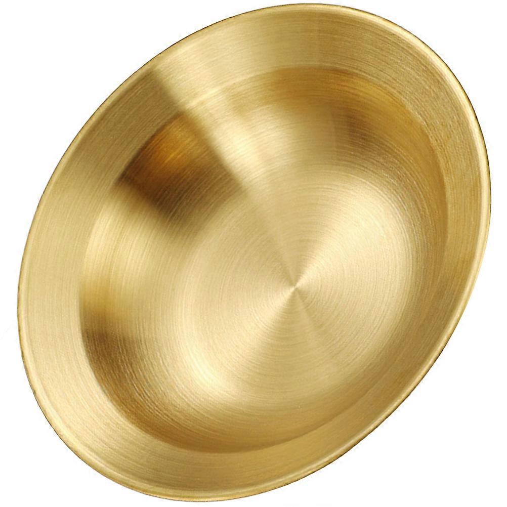 Multipurpose Golden Noodles Bowl for Kitchen Use 2Pcs Mixing Bowls