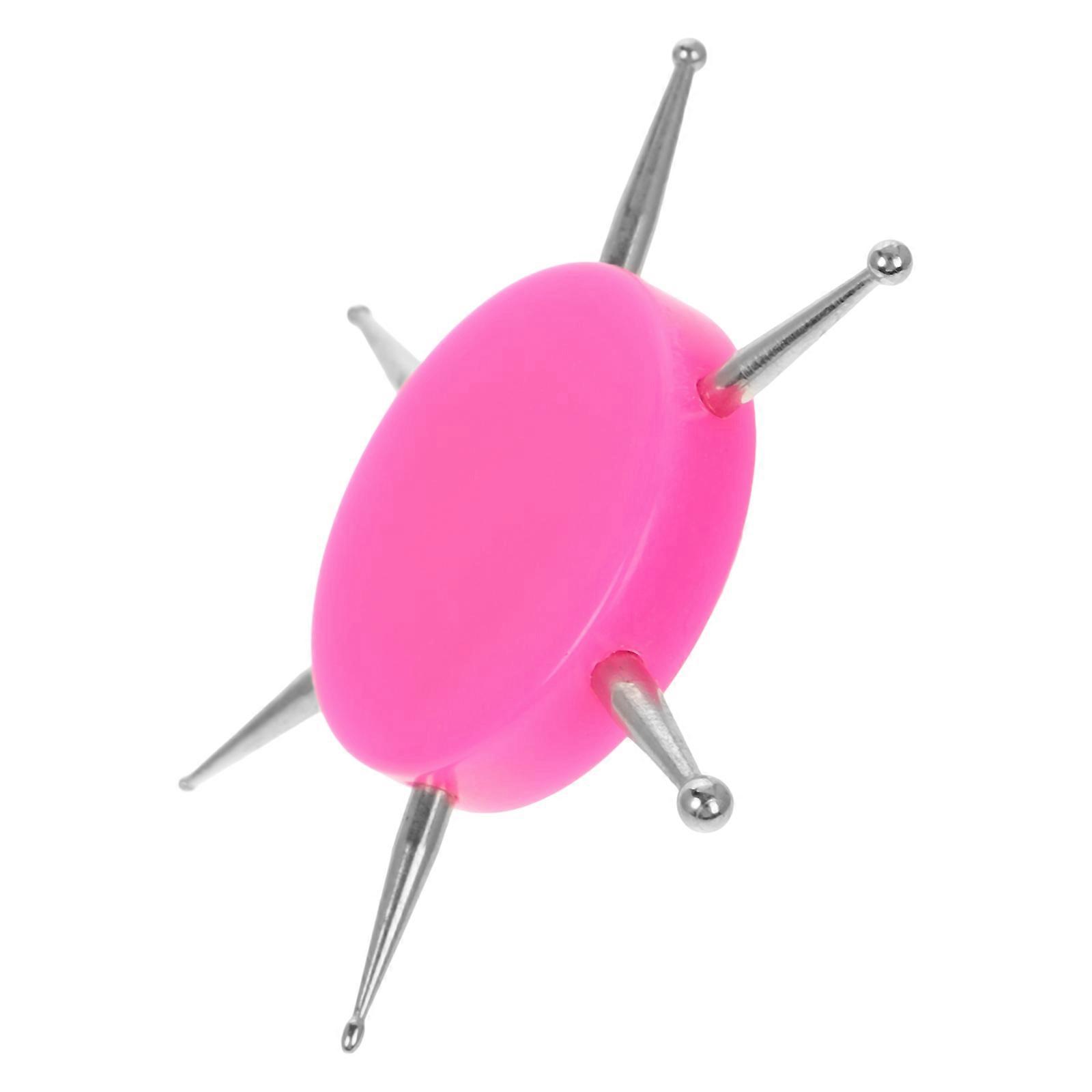 Nail Art Circular Dotting Pen Manicure Tools for 4Pcs Rosy Set