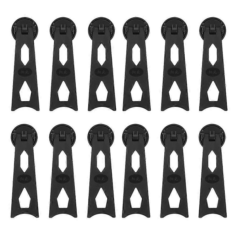 Photo Frame Holders 360 Degree Rotating Brackets for Display 100Pcs Black