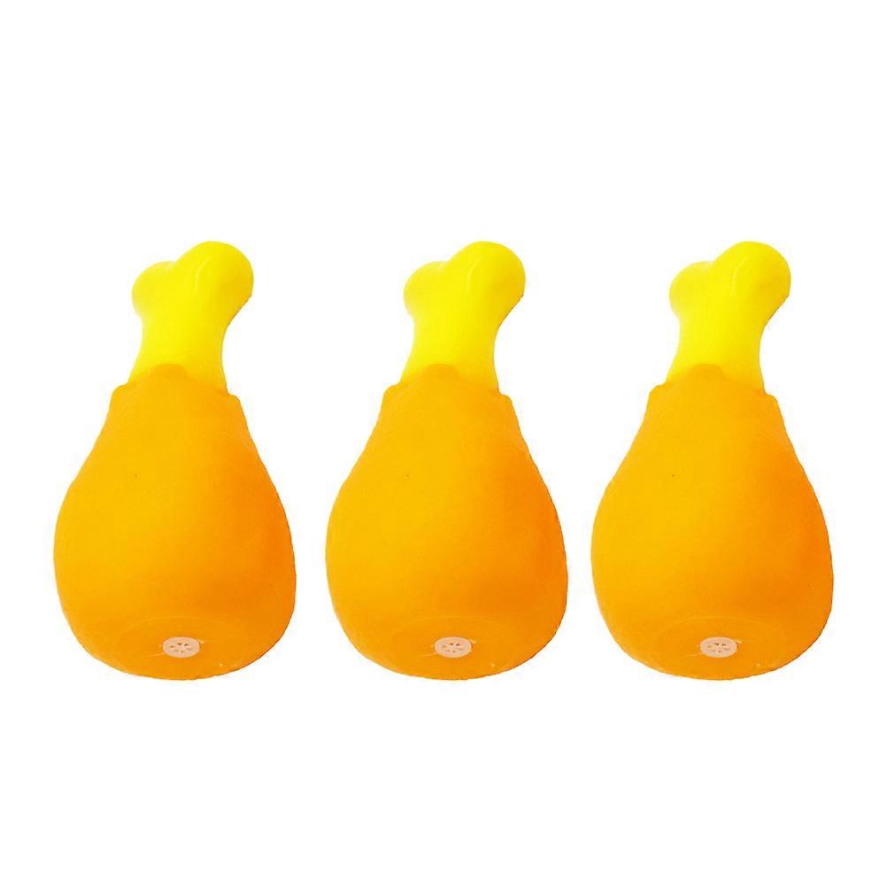 Chewing Toy Chicken Drumstick Shape for Dogs 9Pcs Set