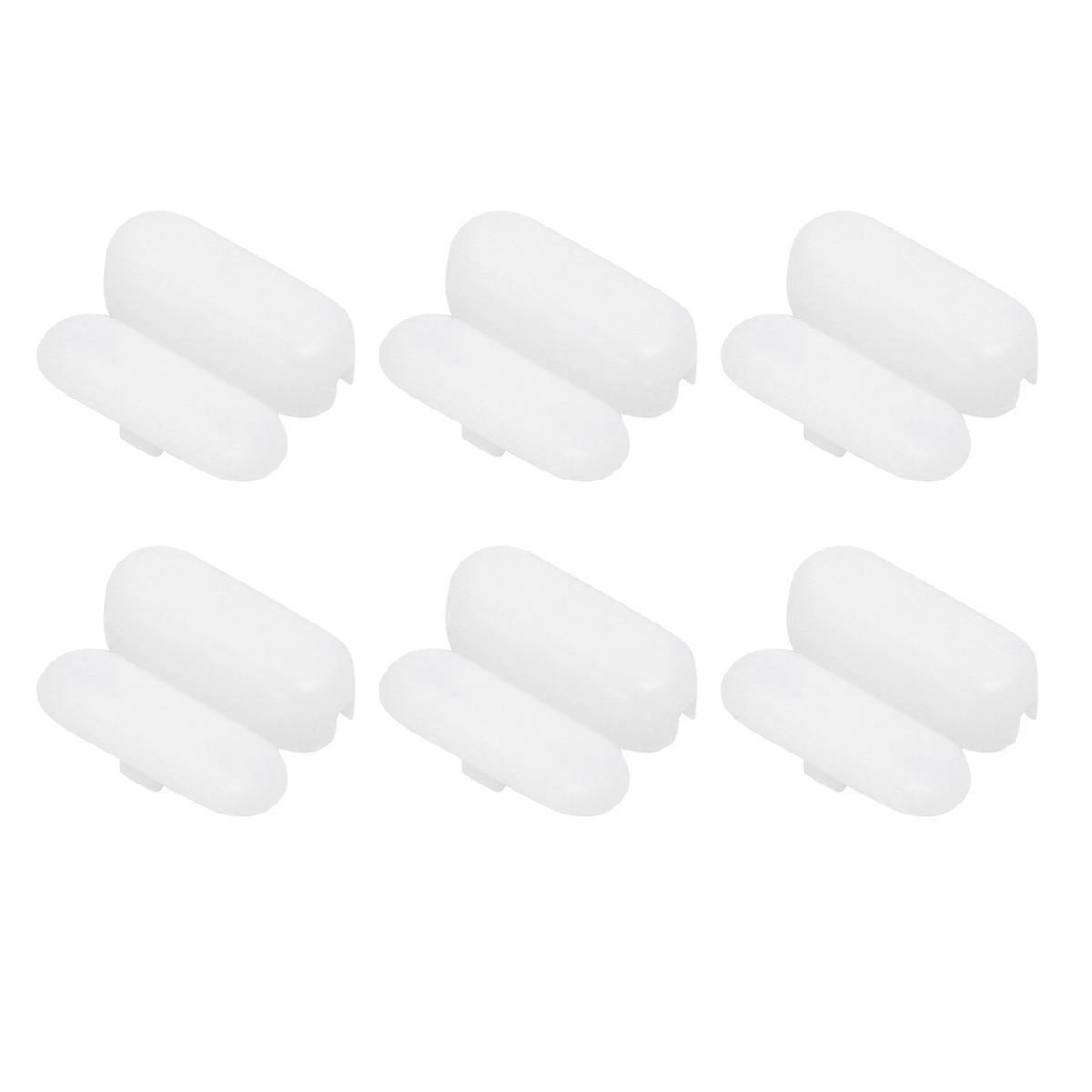 Curtain Roller Bead Connector Replacement Vertical Blind Bead Clips For House Office White 100Pack