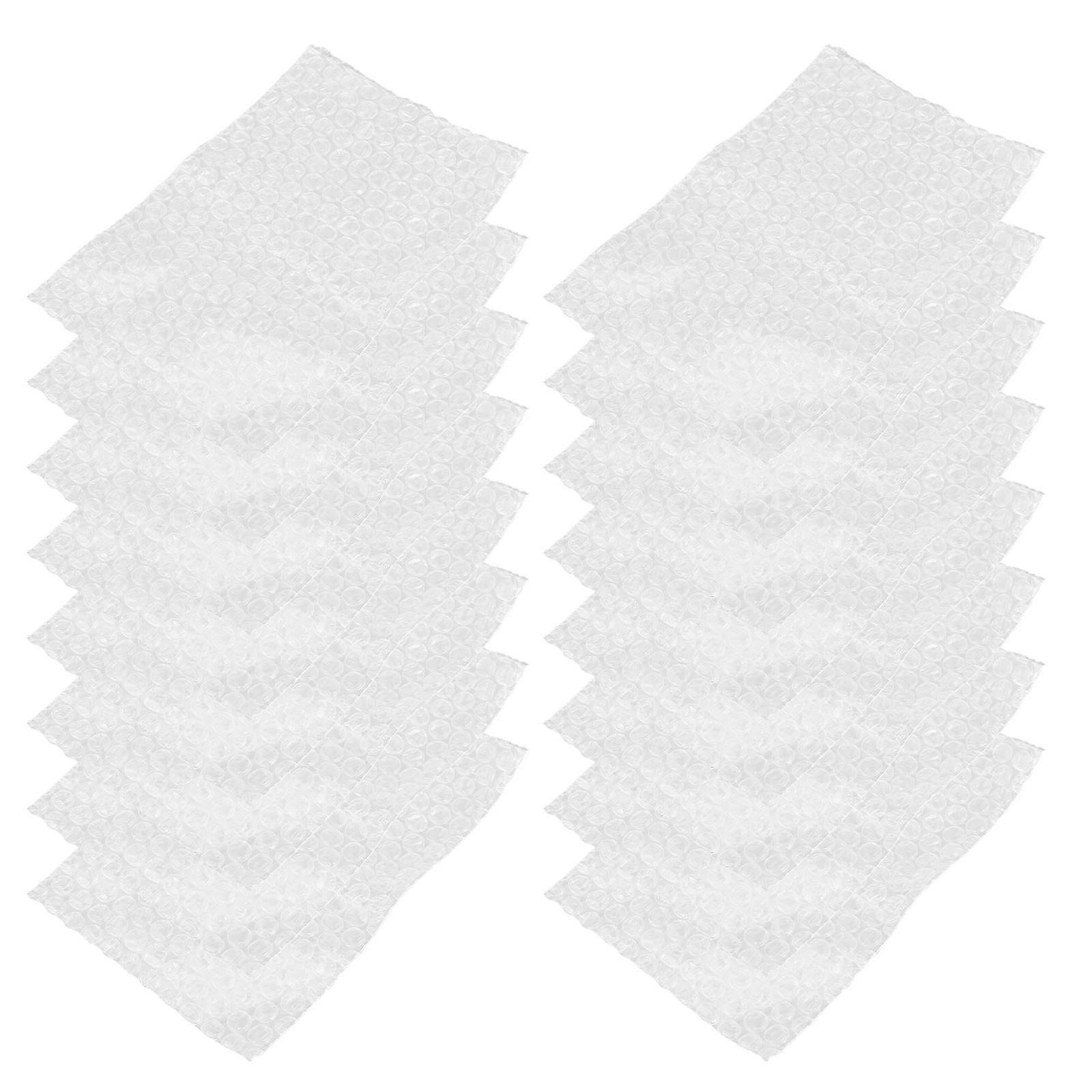 White Bubble Bags Thickened Bubble Storage Bags for Packaging 300Pcs