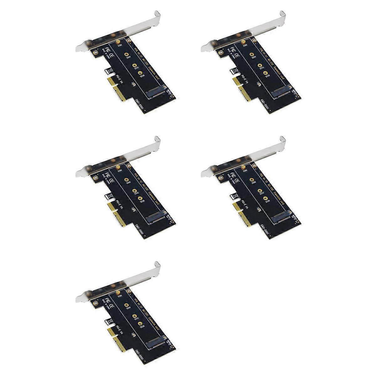 PCI-E 3.0 X4 to NVMe M.2 NGFF M Key SSD Riser Expansion Card for 2230/2242/2260/2280 M.2 SSD