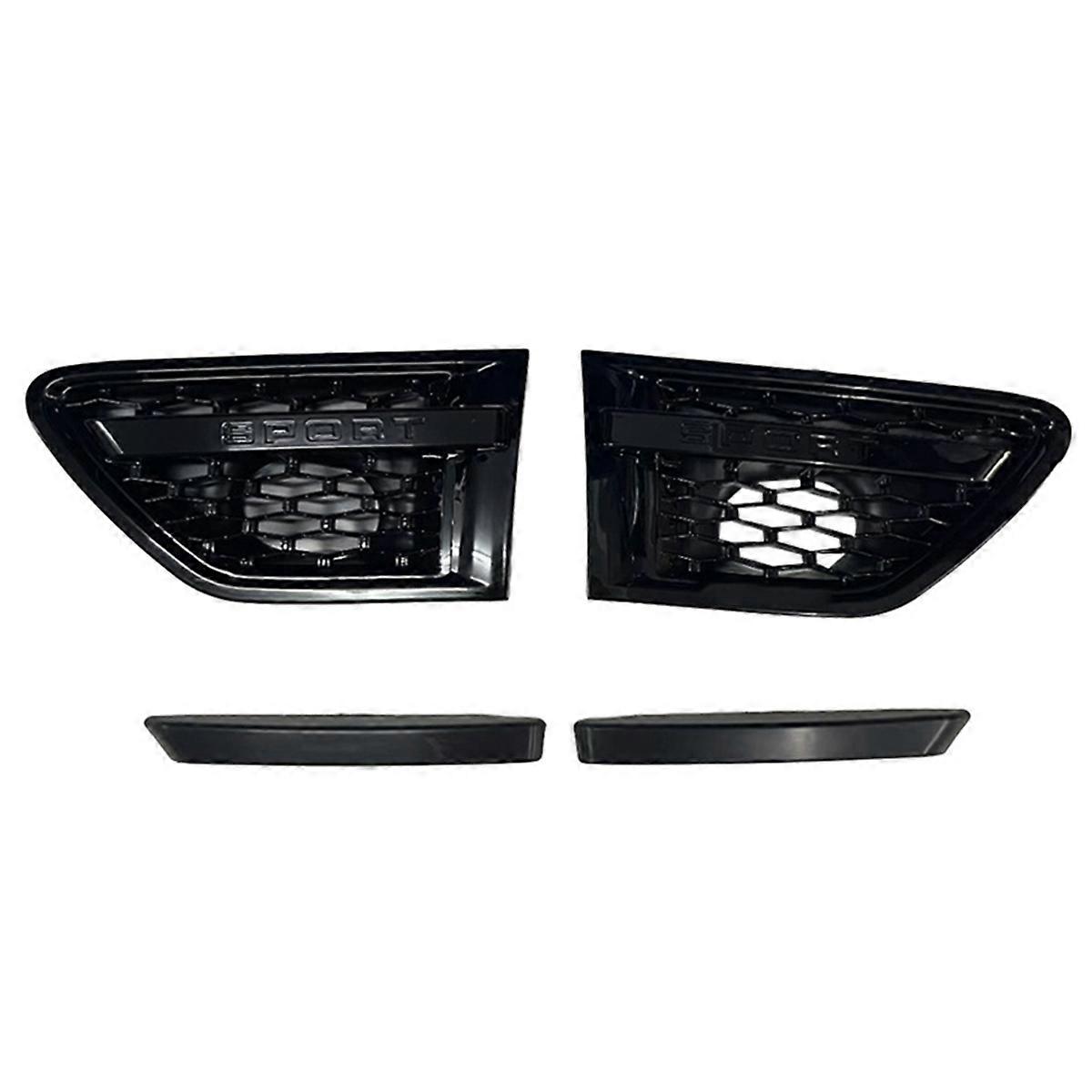 1 Pair Car Front Grille Air Intake Side Vent Grill