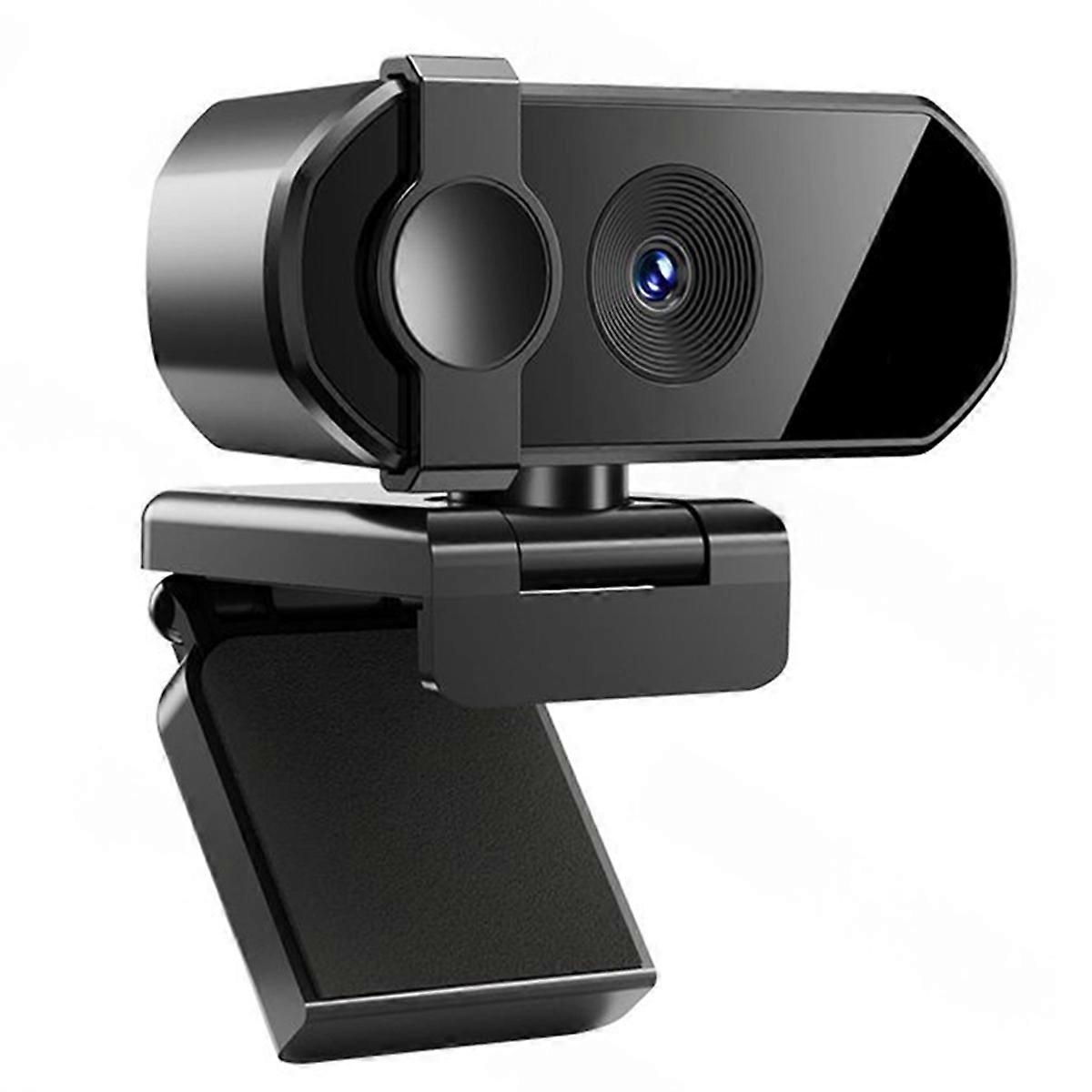 Full HD 2K Webcam with Auto Focus and Mic for Video Calling