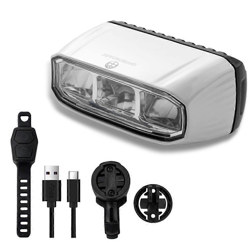  LED Bicycle Front Light Waterproof USB-C Rechargeable