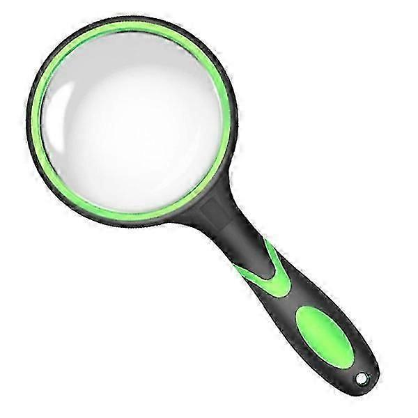 Magnifying glass, 10x magnifier, 100mm magnifying glass, 100mm large reading magnifier, 10x reading magnifier, children 10x magnification