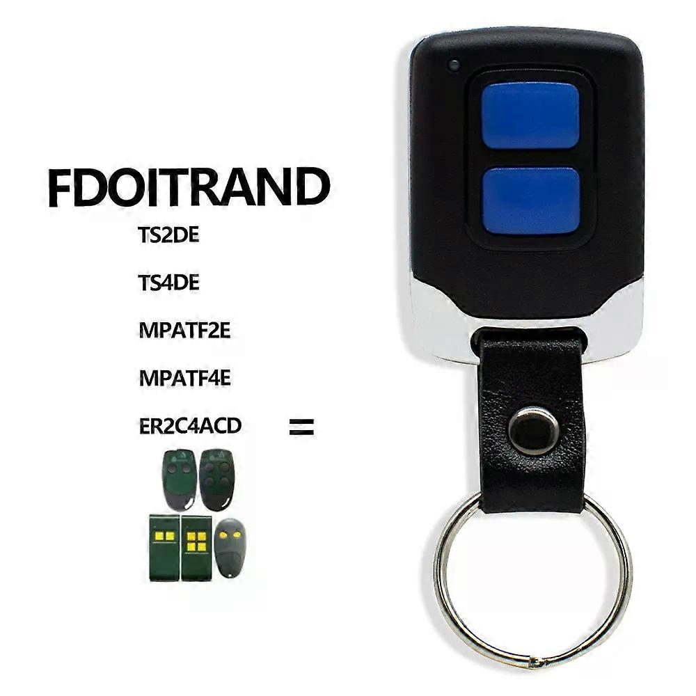 For FDOITRAND TS2DE TS4DE MPSTF2E MPSTF4E ER2C4ACD Garage Door Remote Control Remote Control Door Opener 43392mhz Fixed Code