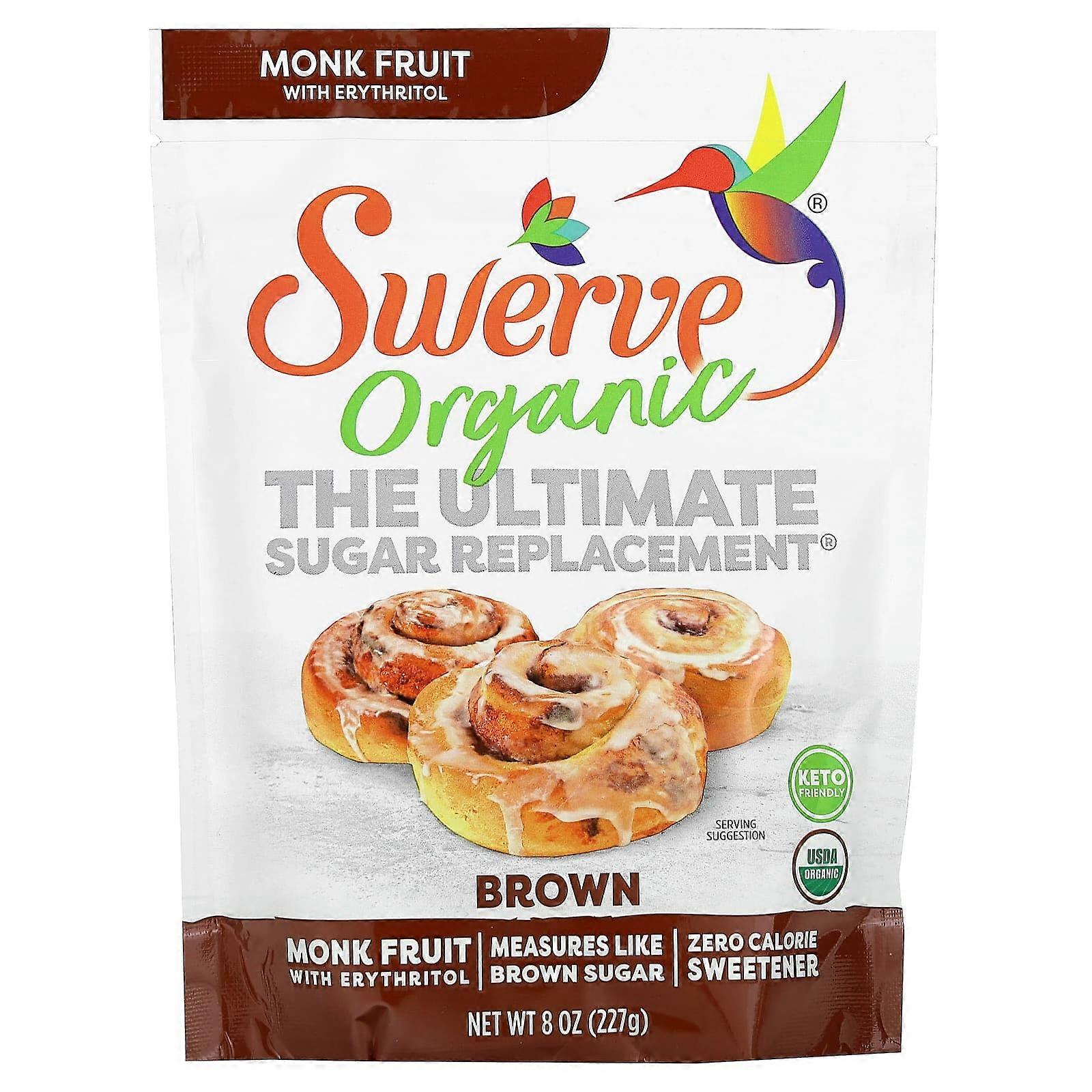 Organic The Ultimate Sugar Replacement, Brown, 8 oz (227 g)