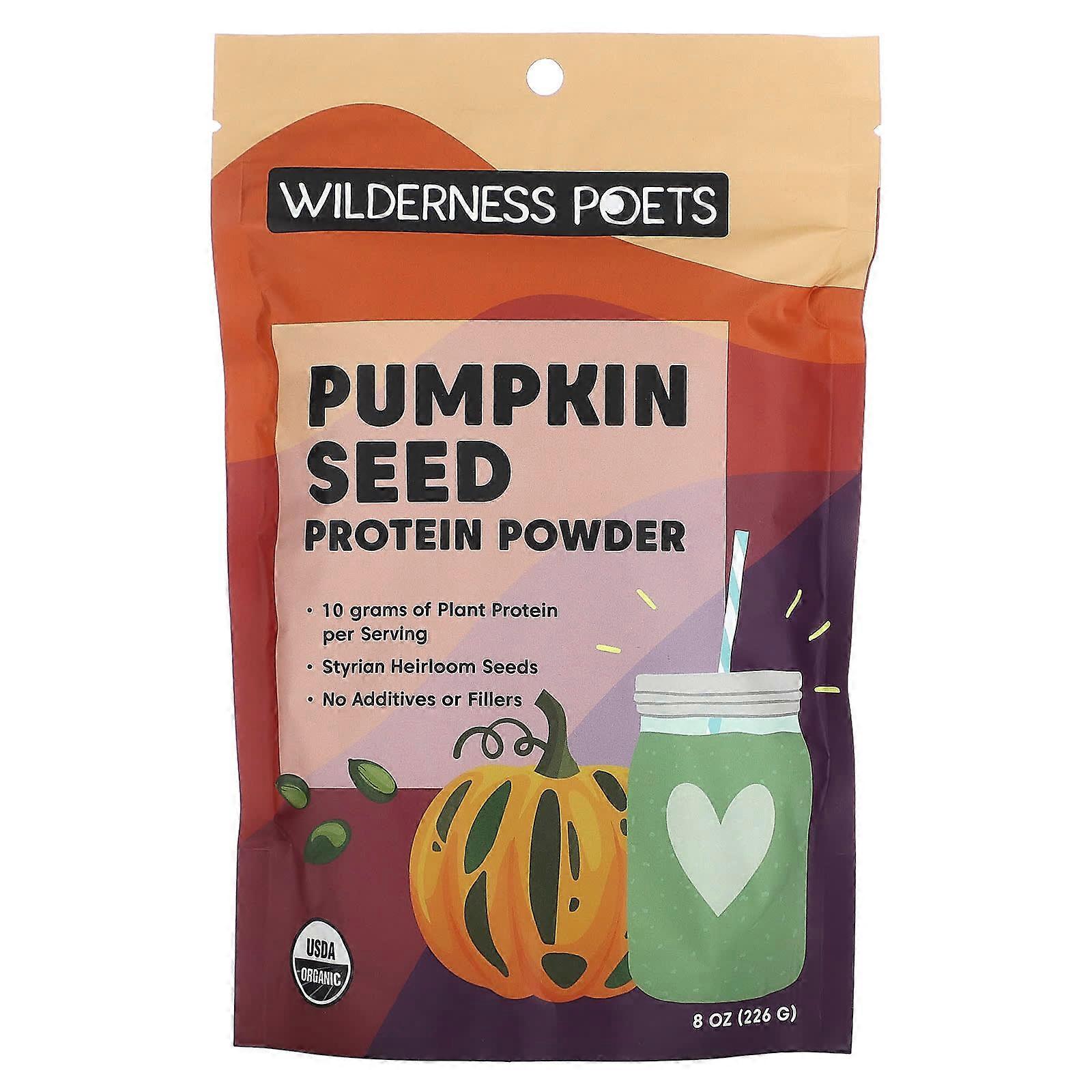 Organic Pumpkin Seed Protein Powder, 8 oz (226 g)