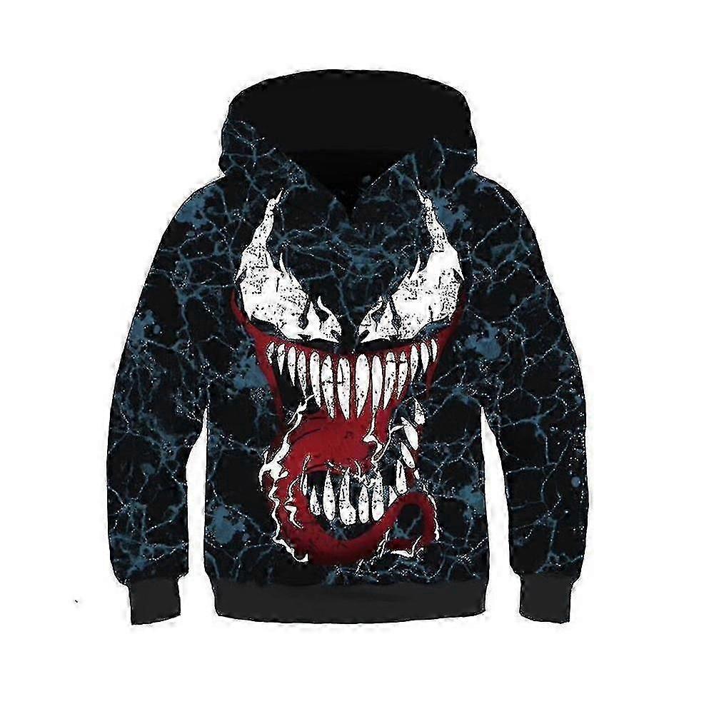 Örümcek Adam: Örümcek Ayetine Girin Çocuklar Günlük Kapüşonlular Ceket Gwen Venom Kazak Sweatshirt Cosplay Ceket Erkek Kız Kapüşonlu Üstler