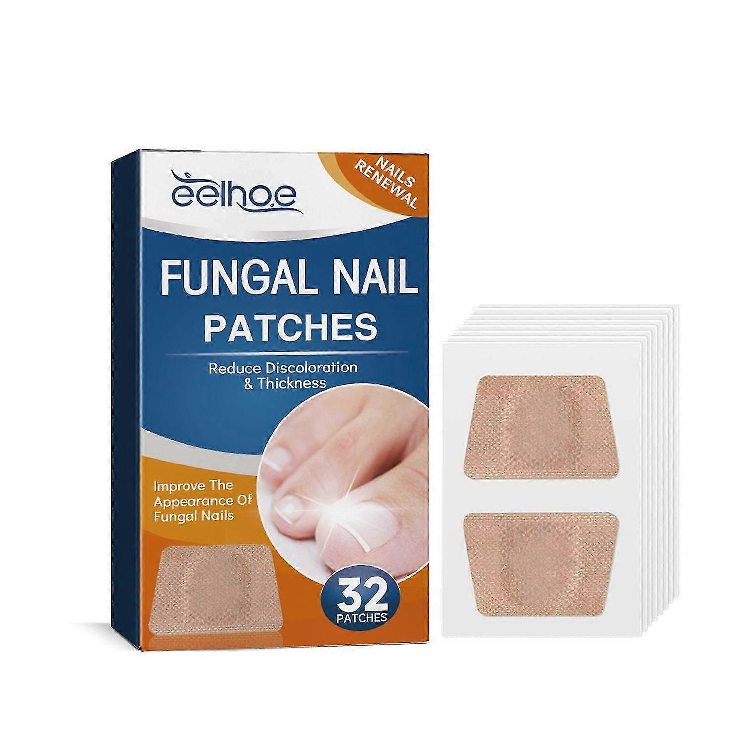 Bandes de soin des ongles d’orteil - Répare les ongles fongiques, restaure la douceur et l’éclat, 32 pièces