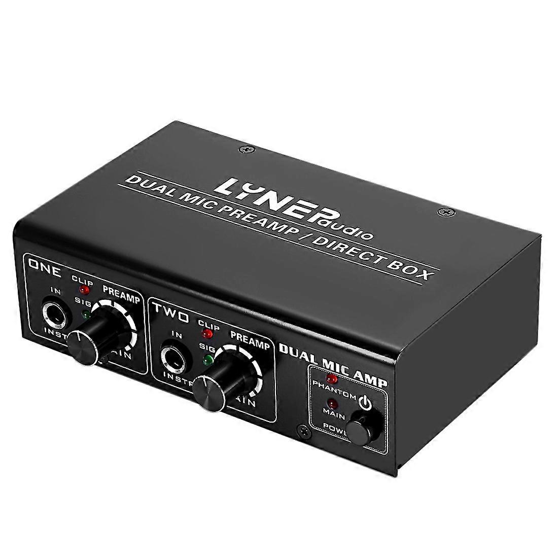 LINEPAUDIO A961 2-Channel Microphone Amplifier