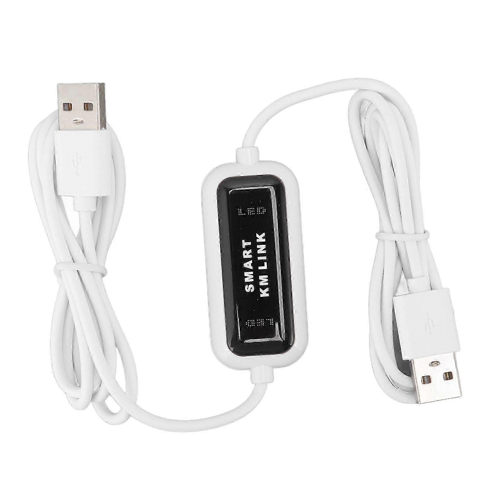 PC to PC Data Transfer Cable Unlimited Use Shared Transfer USB Transfer Cable Stable Performance Computer Transfer Cable