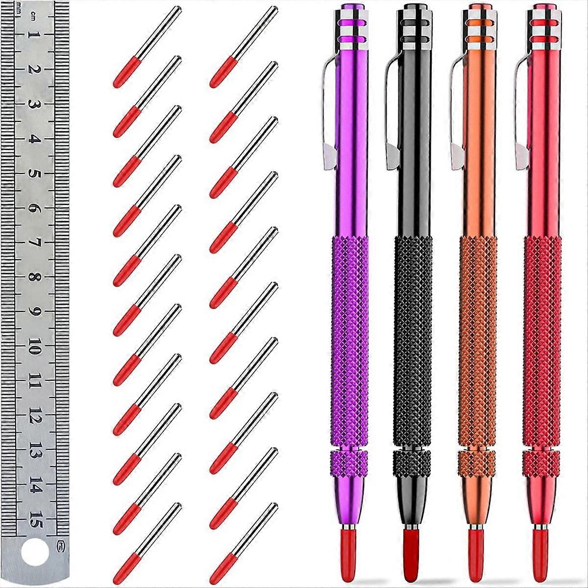 マグネット付きカラータングステンカーバイドスクライバー、ルールA