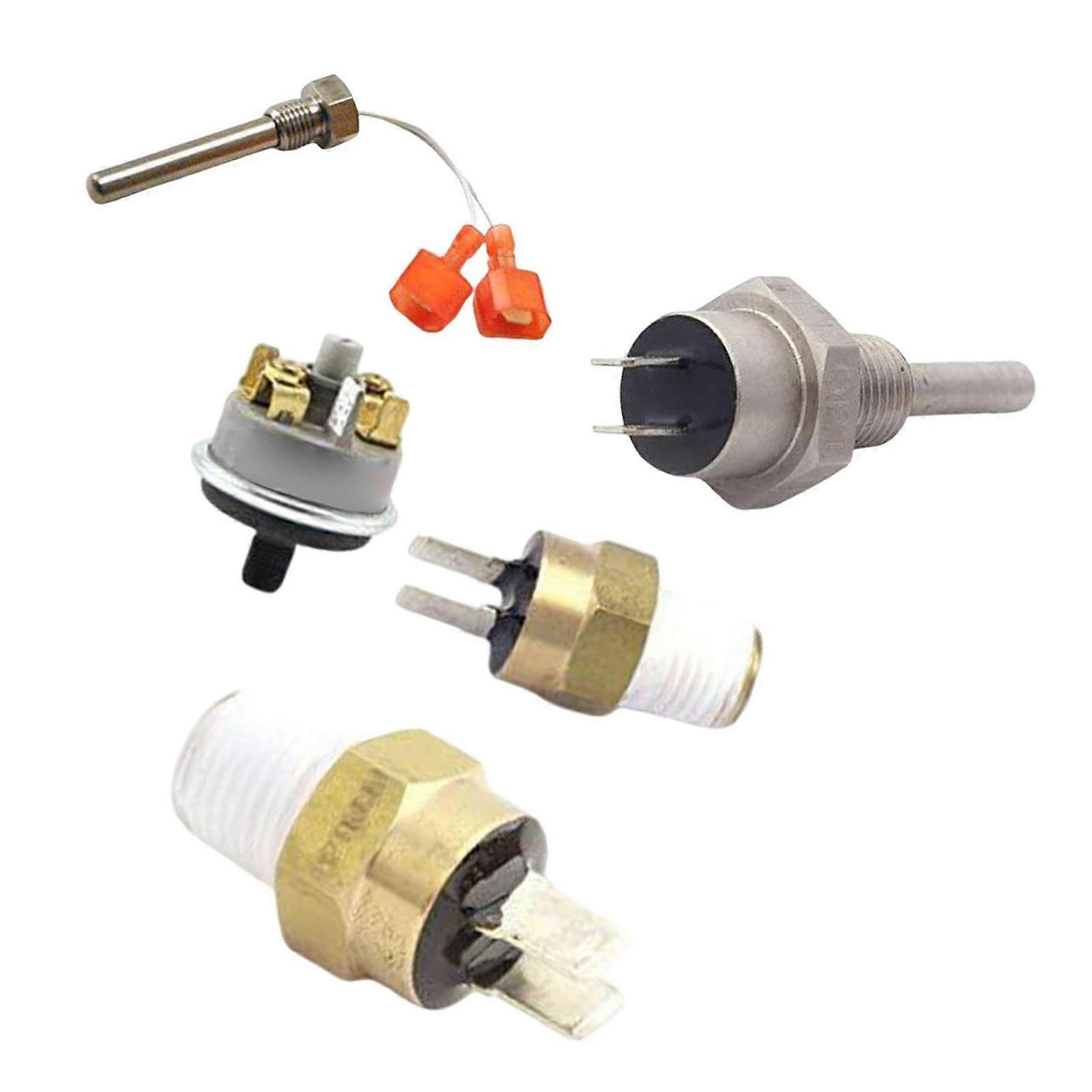 Pool Heater Electrical Systems Part Stack Flue Sensor Heater Component High Limit Switch Flue Sensor Replacement for Pool Multicolor