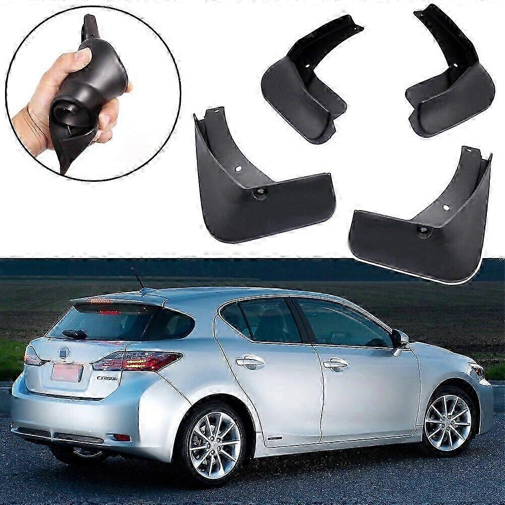 Exquisite 4Pcs Car Mud Flaps Splash Guards Fender Mudguard for Lexus CT 200h 2011-2019