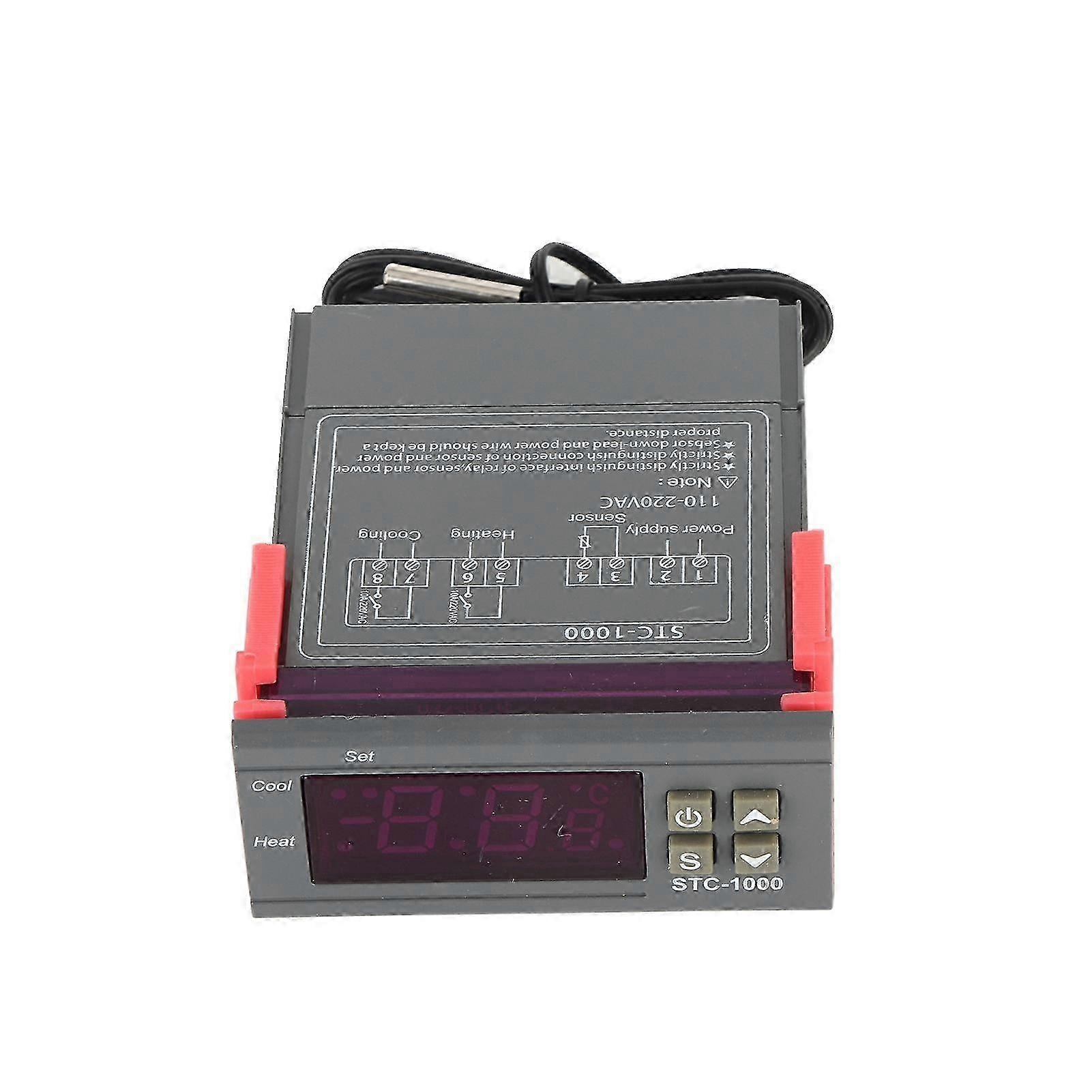 Digital Temperature Controller Temp Sensor Electric Thermostat Control 110220V