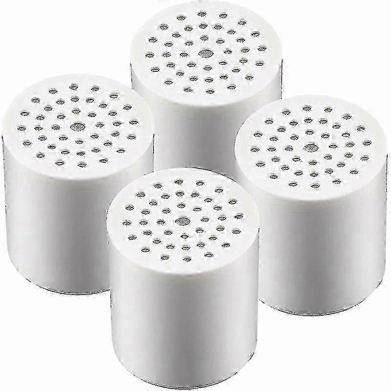 4 pcs 15 - Stage Replacement Cartridge Universal High Output Shower Filter with VC, Reduce Hard Wate