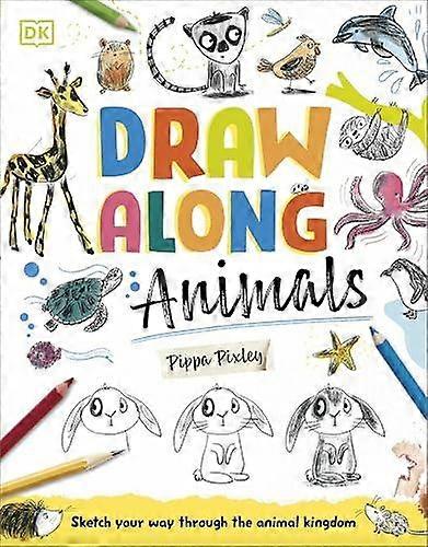 Draw Along Animals by Pippa Pixley Paperback