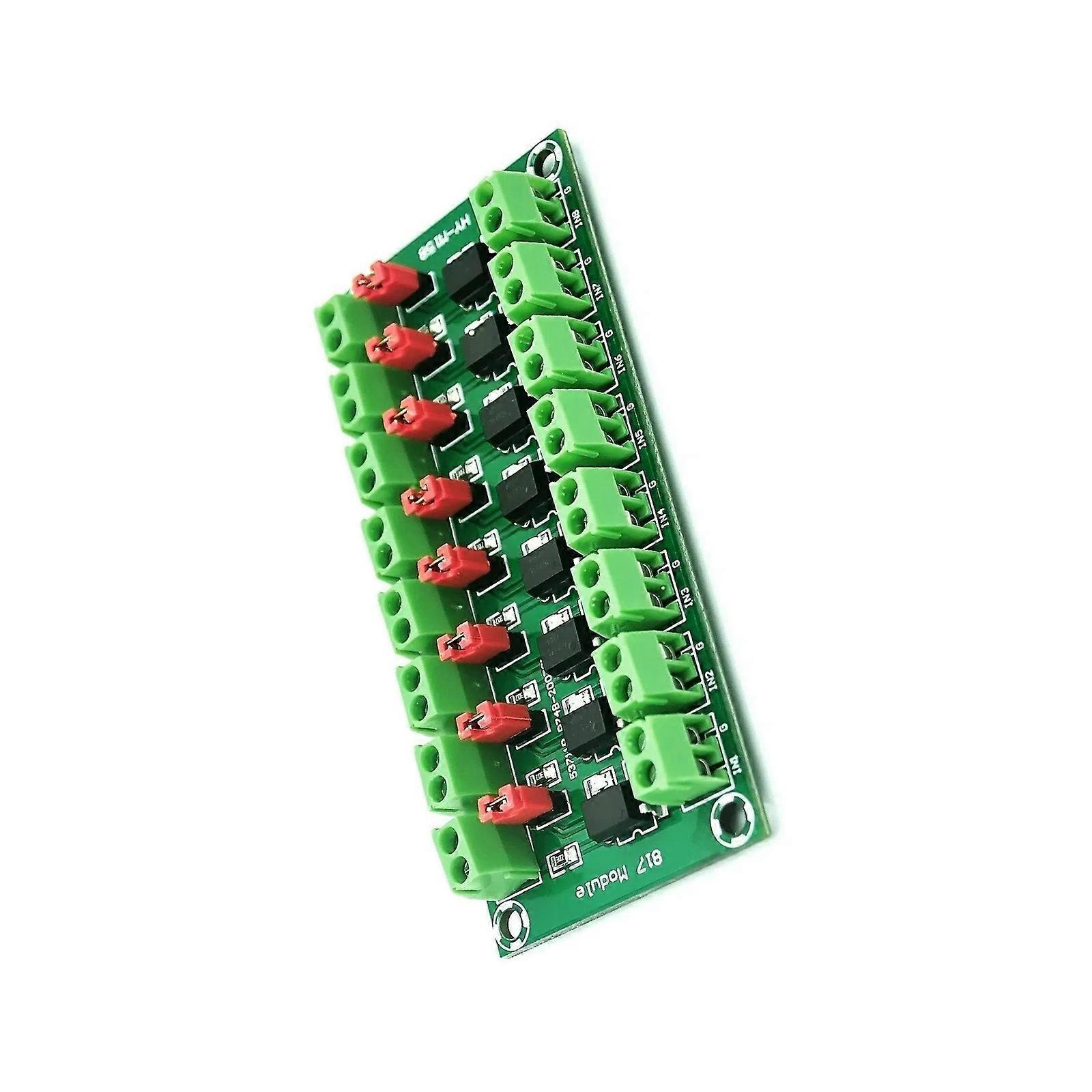 2/4/8Channel Optocoupler Voltages Converters Boards Module For MCU Interfaces Isolation 3.6-30V Output Compatibility Multicolor