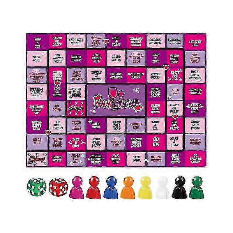 Tipsy Drinking Game For Friends In Party Board Games Adults Interactive 2025