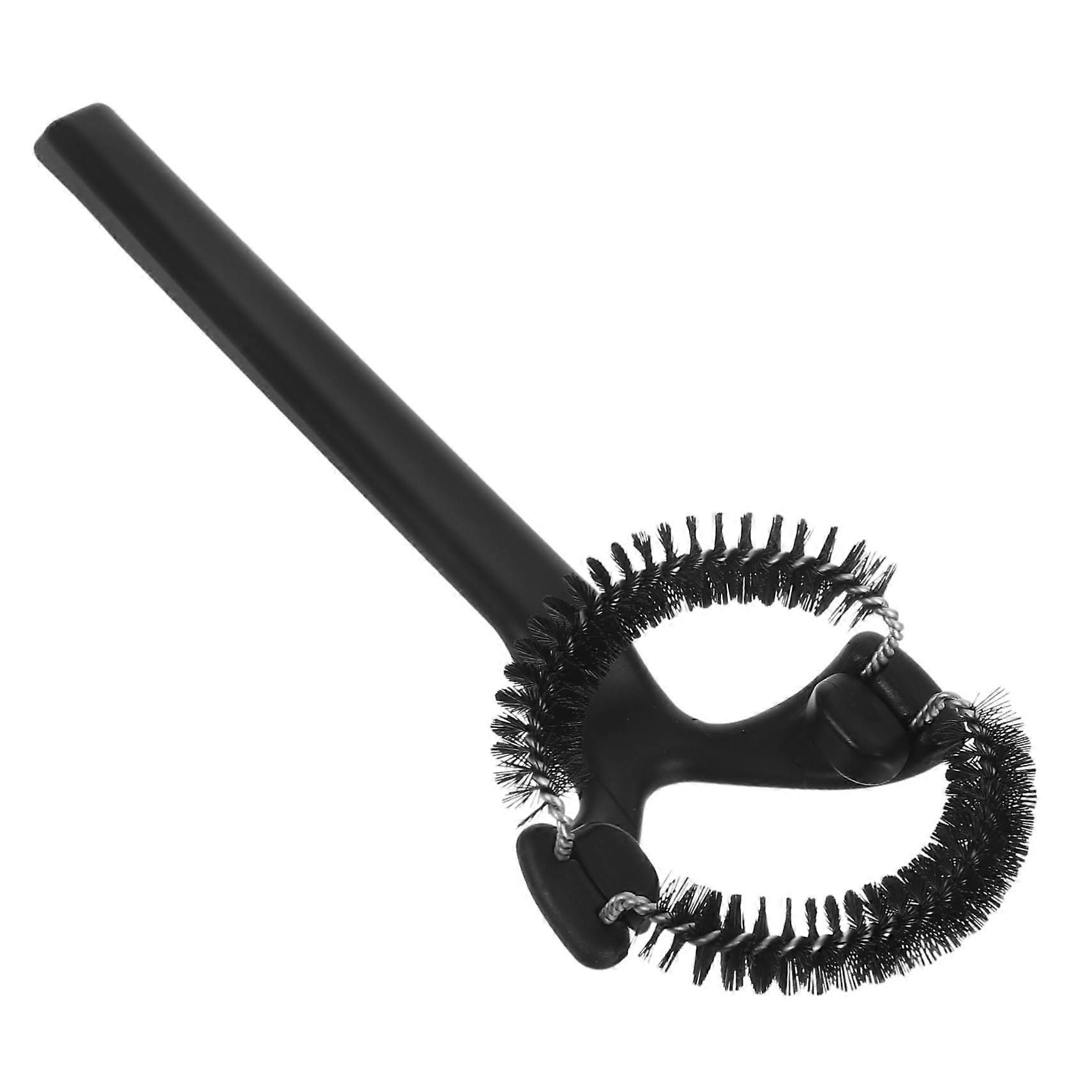 Espresso Machine Cleaning Brush with Detachable Nylon Bristles for Grouphead Deep Cleaning at Home and Cafes