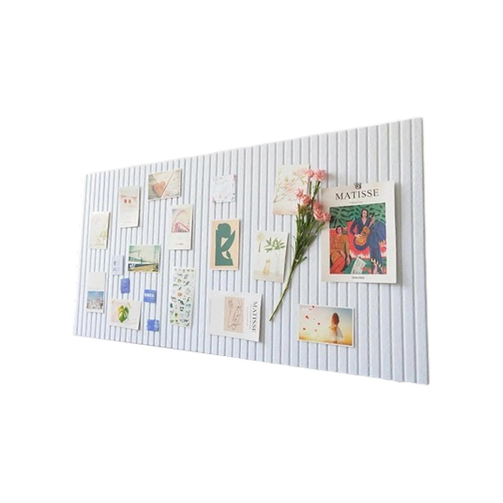 Tall Density Polyester Perceived Display Board With Fold Complimentary Face for Artistic Arrangements Parties  White