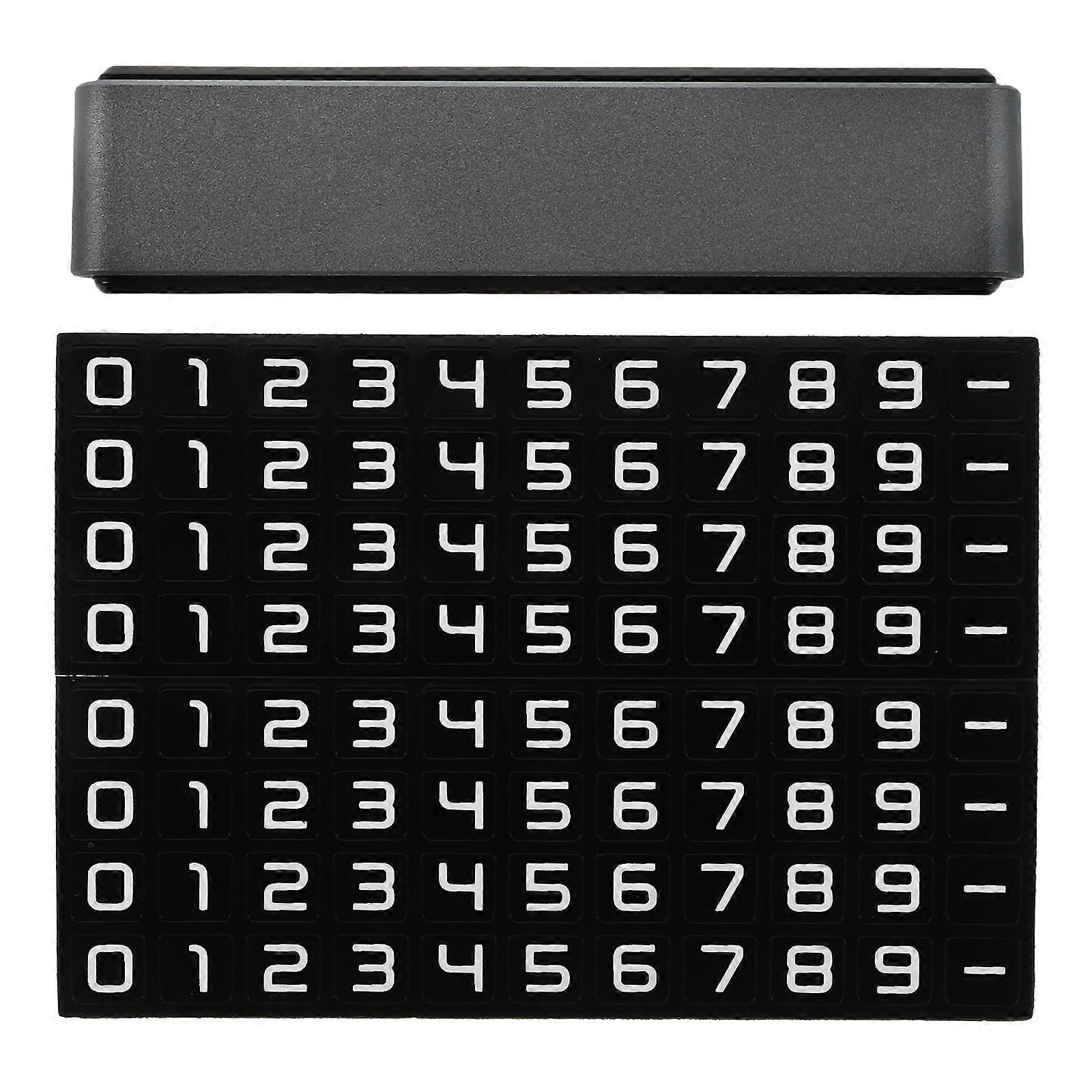 Temporary Parking Card Car Phone for Convenient Identification 1Set