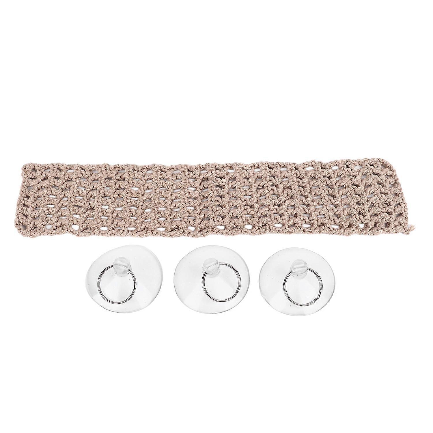 Reptile Hammock Durable Safe Woven Climbing Net Easy Installation Hammock Lounger for Bearded Dragon