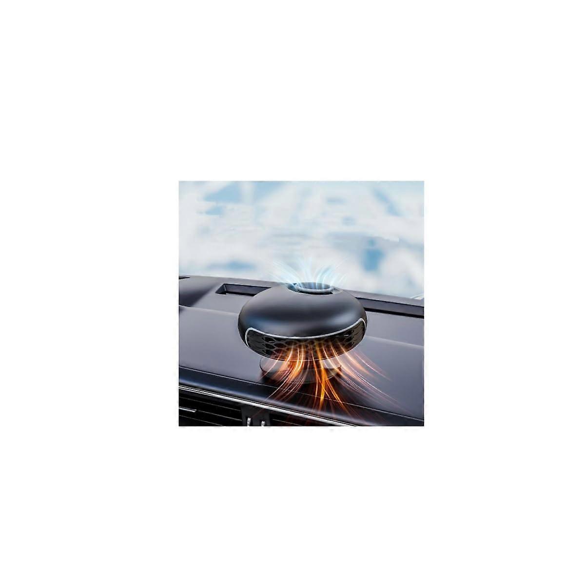 12V Portable Car Heater Fan with Fast Heating and Windshield Defogger for Winter Driving