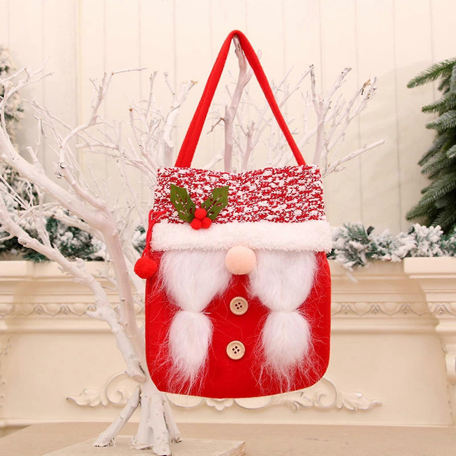 Gift Candy Bag for Christmas Parties with Hanging Storage Solution