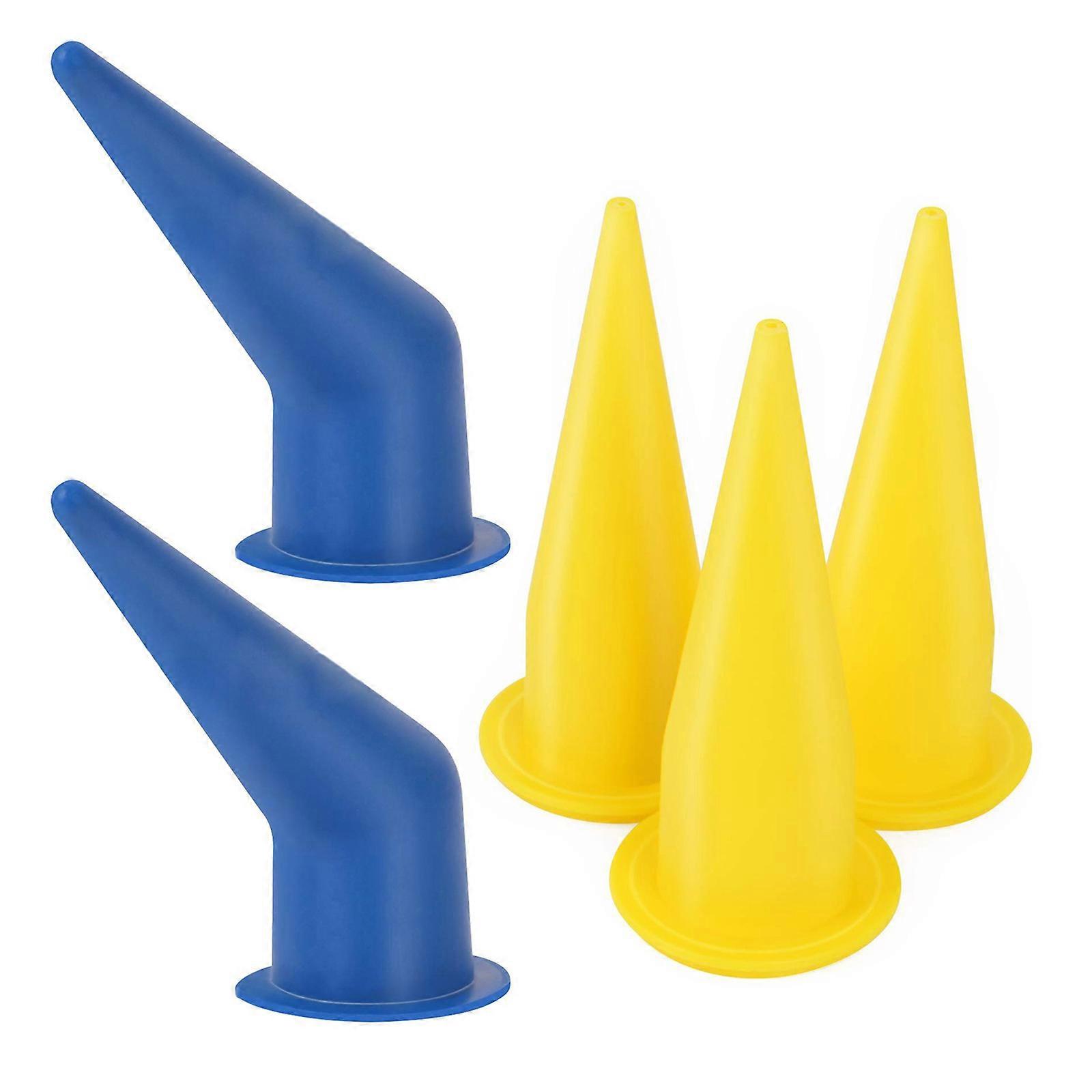 Reusable Caulk Nozzle Applicator,Angle Nozzle for Sausage and Bulk Caulk Guns Replacement Extension Tool Supplies Multicolor