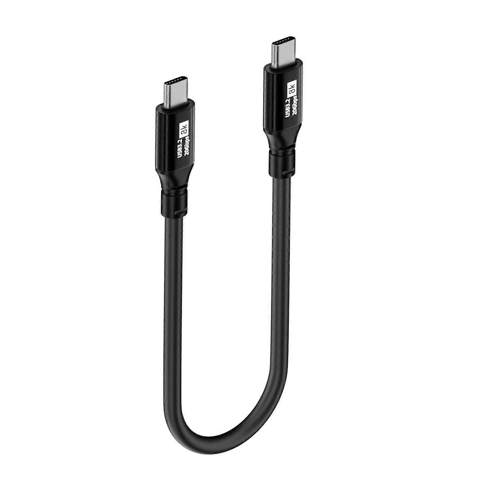 High Speed USB C Charging Cable Cord 100W Power Delivery 20Gbps Data Transmission Speed Support 8K60Hz Video Transfer Multicolor