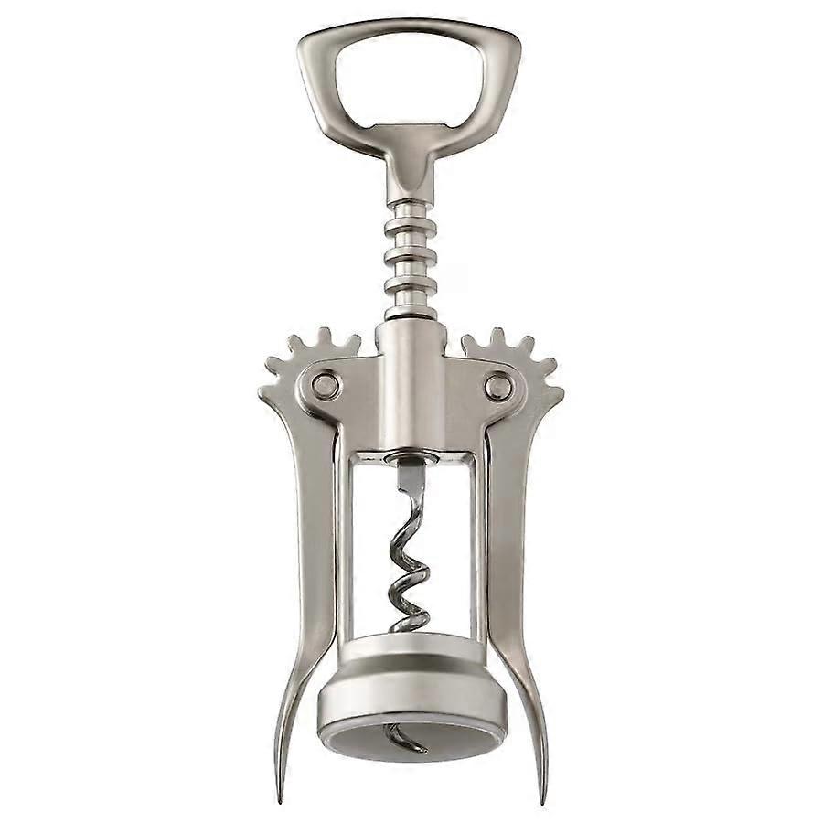 Corkscrew Wine Bottle Opener with Ergonomic Handle for Home Kitchen and Bar Use Stainless Steel