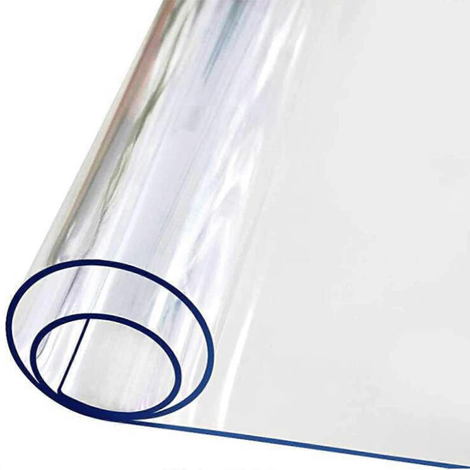 Clear PVC Chair Mat for Hardwood Floors and Carpet, NonSlip Frosted Surface Desk Floor Protector