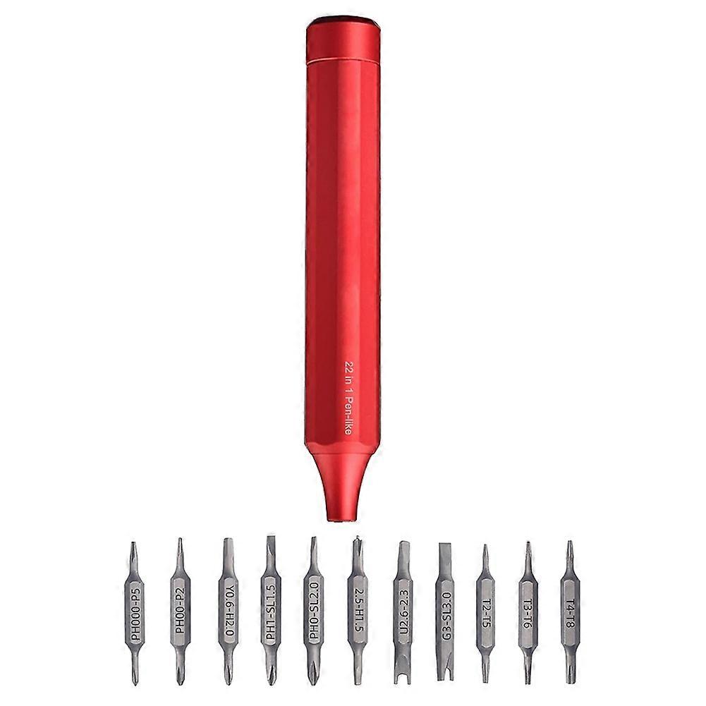 22 in 1 Screwdriver Set, Pen Shaped Small Precision Mechanic Tool Set