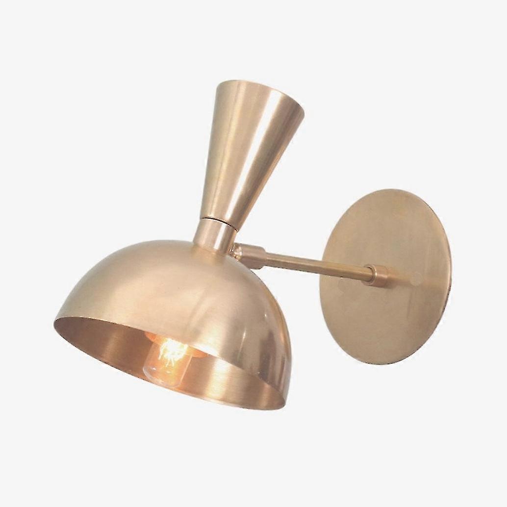 Raw Brass Wall Sconces – Stilnovo-inspired, Elegant Lamps For Decor