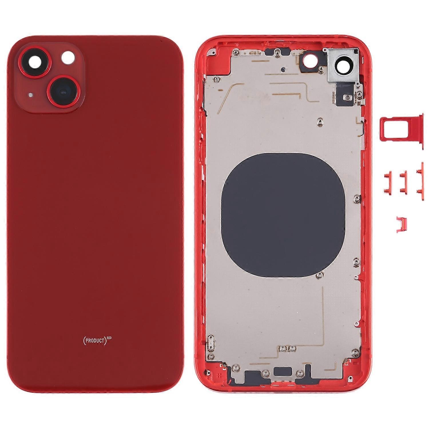 Back Cover with Appearance Imitation of iP13 for iPhone XR